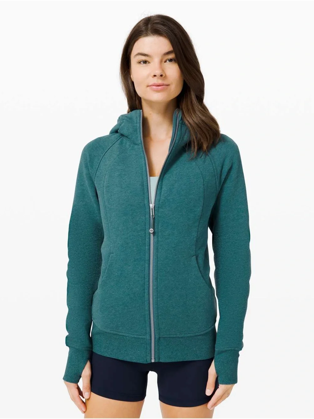 Lululemon Scuba Full-Zip Hoodie - Teal
